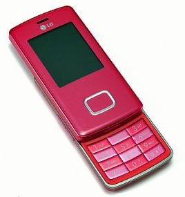 LG KG800 - "Pink Chocolate" MP3 Mobile Cellular Phone (Unlocked)