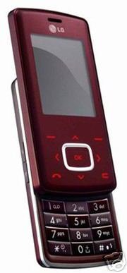 LG KG800 - "Red Chocolate" MP3 Mobile Cellular Phone (Unlocked)