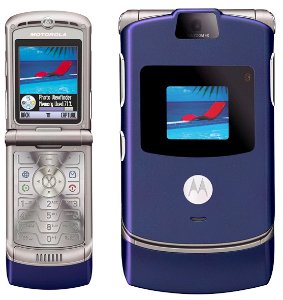 Motorola V3 Razr "Blue" Mobile Cellular Phone (Unlocked)