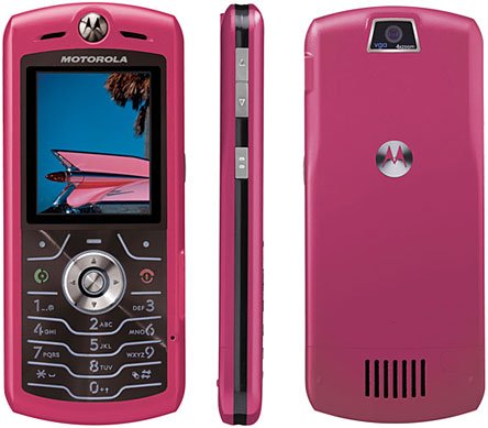 Motorola SLVR L7 "Pink" Mobile Cellular Phone (Unlocked)