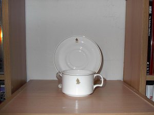 Singapore Airlines - Coffee Cup w/ Saucer