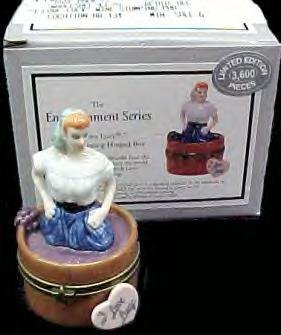 I Love Lucy Porcelain Hinged Box Midwest 50th Anniversary