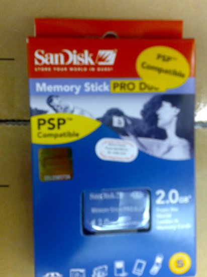 Memory stick PRO DUO (2GB)