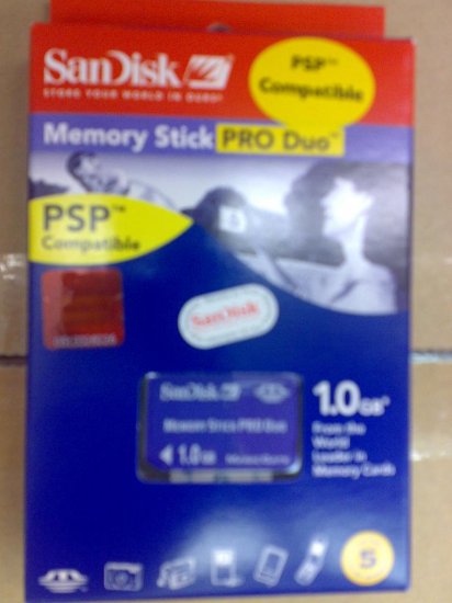 Memory stick PRO DUO (1GB)