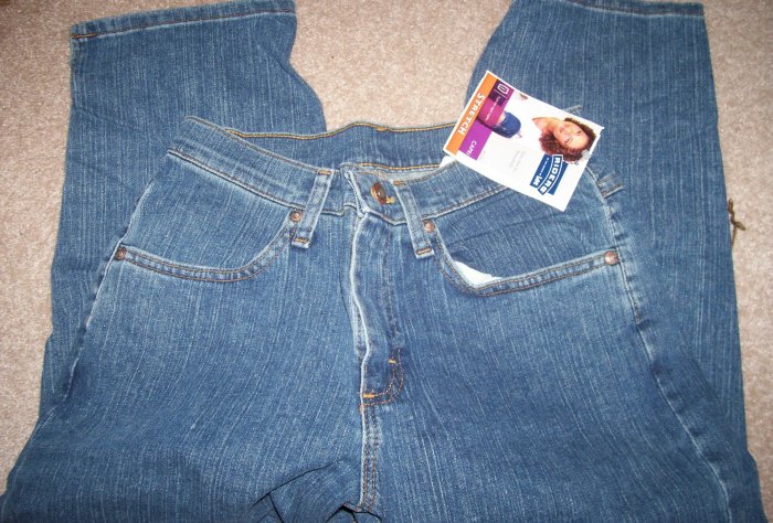 BRAND NEW Size 6 M Lee Rider Jeans Capri Jade