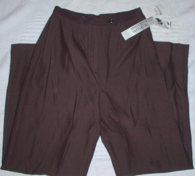Petite Black Copper Twill Dress Pants Size 6 Petite