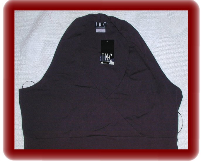 BRAND NEW Black Sleeveless Shirt Size L