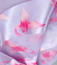 PASSION FOR PINK! Purple Breast Cancer Awarness Scarf/Belt/Sash