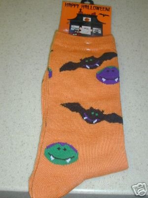 FREE SHIP BRAND NEW Halloween Socks Bats and Vampires