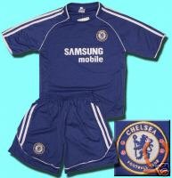 CHELSEA HOME KIDS FOOTBALL KIT SOCCER SHIRT CHILDRENS S-XXL