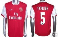 ARSENAL HOME SOCCER FOOTBALL SHIRT XL+ANY NAME