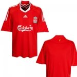 NEW 0809 LIVERPOOL HOME SOCCER SHIRT +ANY NAME& NUMBER