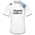 MAN CITY AWAY FOOTBALL SHIRT XL FREE NAME&NUMBER