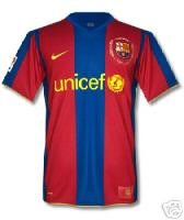 BARCELONA HOME FOOTBALL SHIRT XL FREE NAME&NUMBER