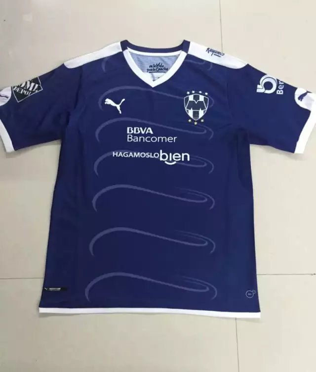 16/17 Monterrey Away Soccer Jersey Shirt Football Sport Tee