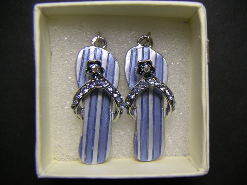 Blue Slippers
