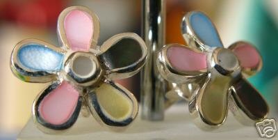 925 Silver Flower Stud Earrings