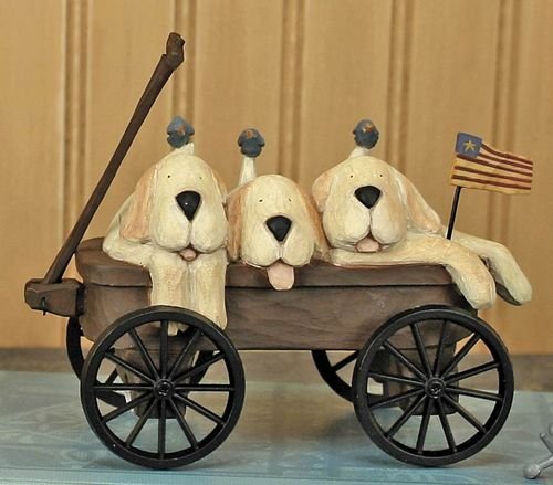 Willieraye Waggin Along Figurine