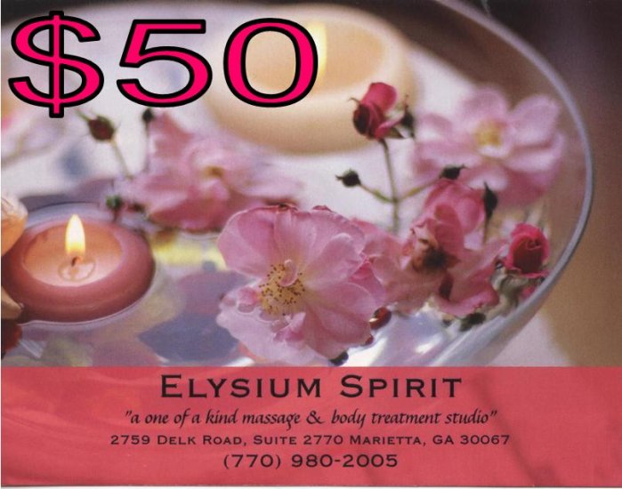 $50 GIFT CERTIFICATE