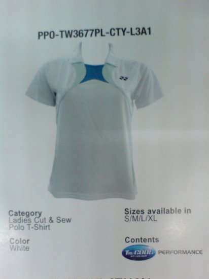 Yonex Ladies' Cut & Sew Polo Tee