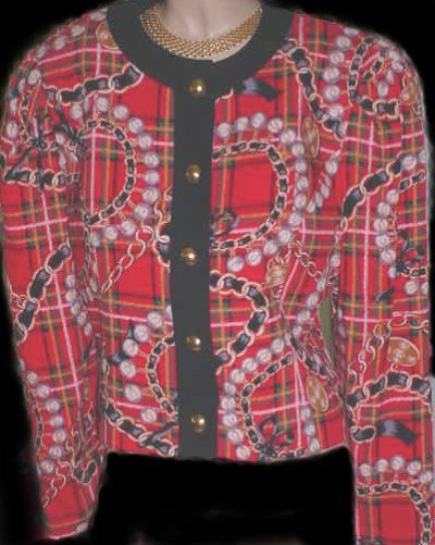 New Ladies DONCASTER Sophisticated MOD Print Jacket Size 10