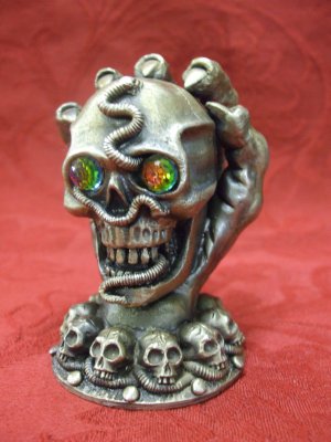Tudor Mint Myth and Magic - The Keeper Of The Skulls (12cm Tall)