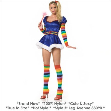 RAINBOW BRIGHT COSTUME *SMALL