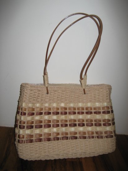 Straw bag