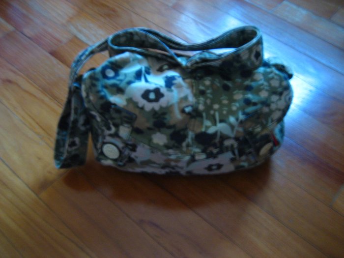 Flower Print Sling Bag