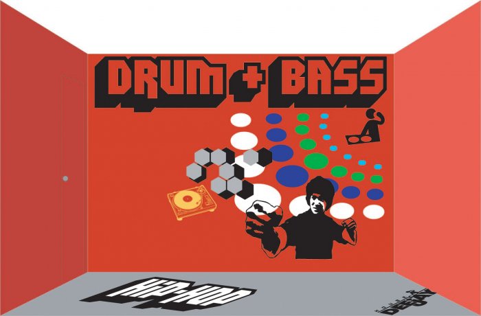 Funky bass hiphop
