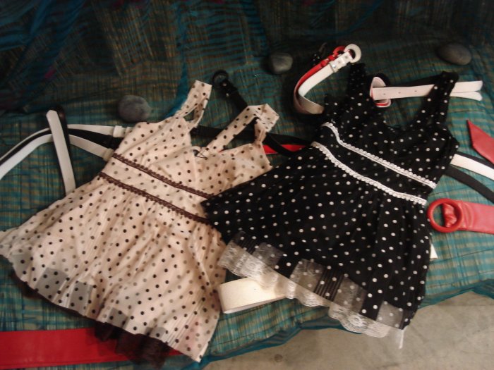 ** Sweet Lacy Polka Dot Top **