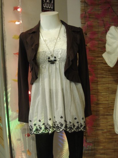 ** Half Cardigan **