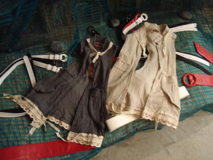 ** Korean Wrap Neck Vest **