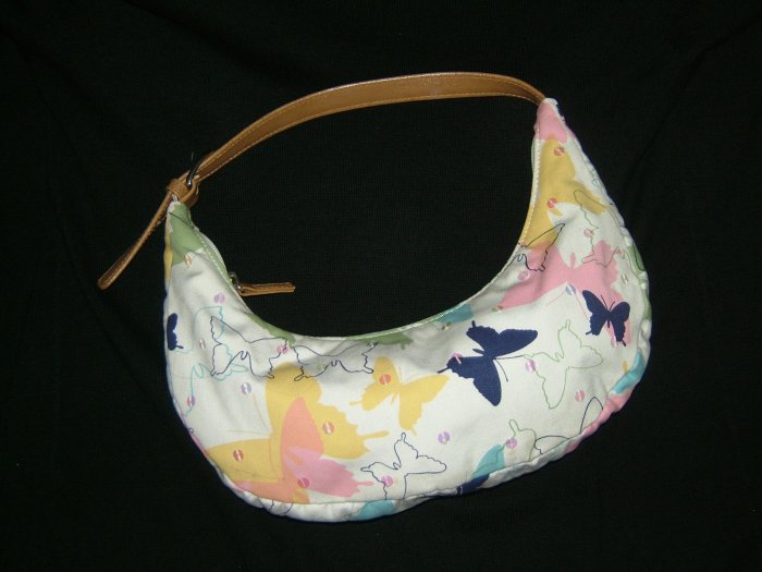 Butterfly designed handbag