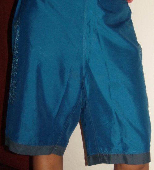 Blue Designed Bod Shorts (SIZE SM, Boys, Teens)