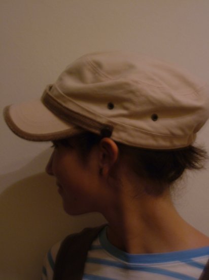 White/ Beige Army cap (free size)