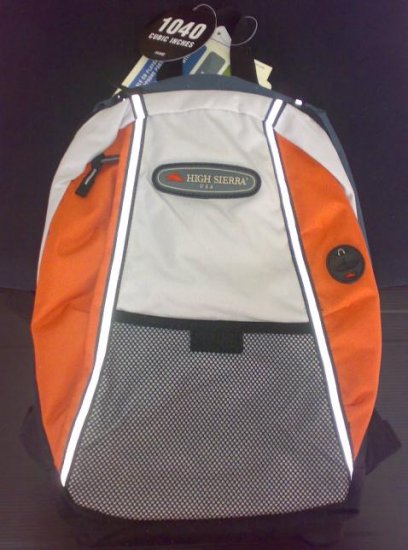 High Sierra Backpack (Orange)