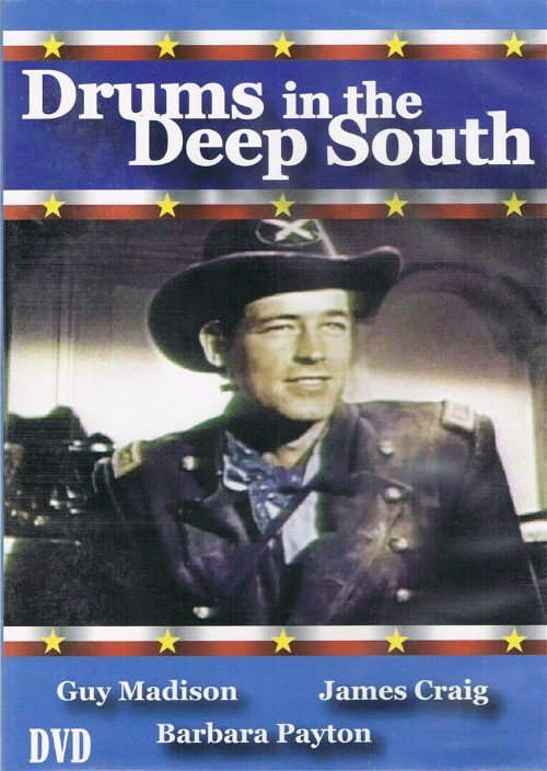 Drums in The Deep South DVD Movie Guy Madison Video Barbara Payton