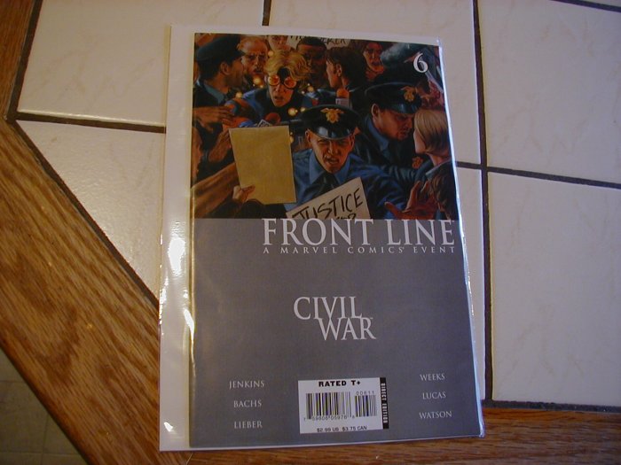 Civil War Front Line #6 NM