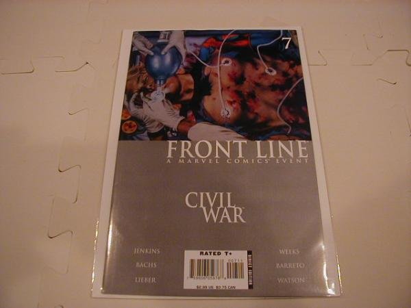 Civil War Front Line #7 NM
