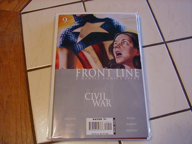 Civil War Front Line #9 NM