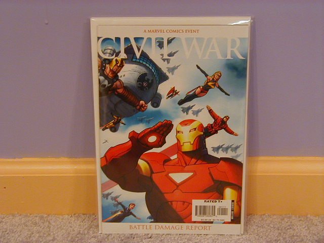 Civil War Battle Damage Report One-shot NM
