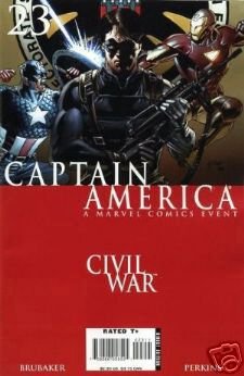 Captain America #23 NM Civil War