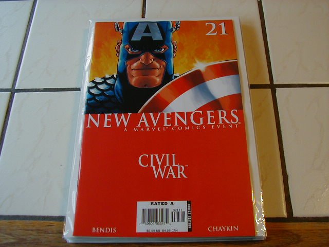 New Avengers #21 Civil War