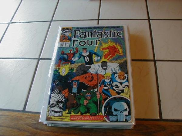 FANTASTIC FOUR #349 WOLVERINE SPIDER-MAN HULK
