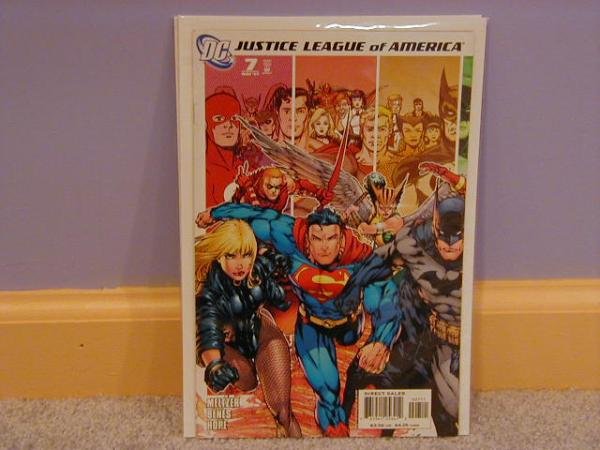 JUSTICE LEAGUE OF AMERICA #7 NM (2006) SUPERMAN COVER