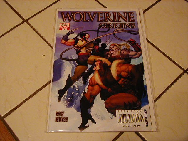 WOLVERINE ORIGINS #8 NM VARIANT ED