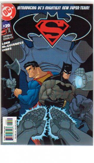 SUPERMAN BATMAN #20 NM