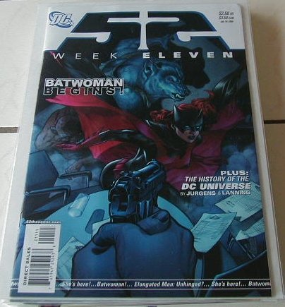 D.C WEEK #11 1st Batwoman