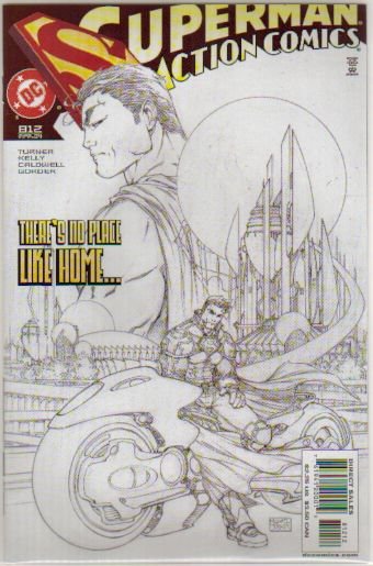 ACTION COMICS #812 TURNER ART SKETCH VARIANT